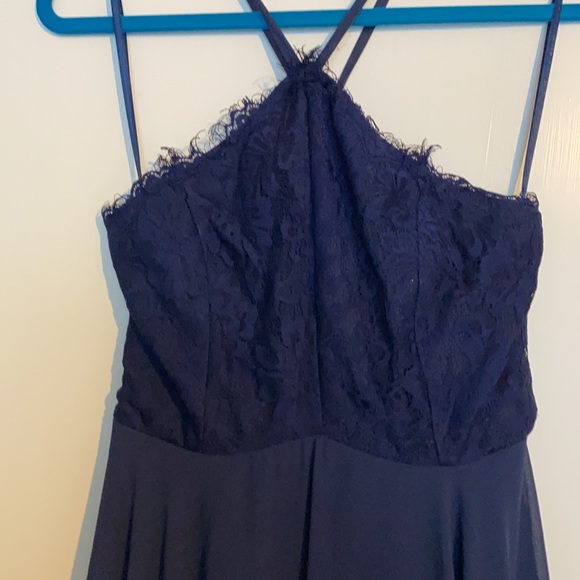 Navy bridesmaids dress from Lulus - Picture 3 of 4